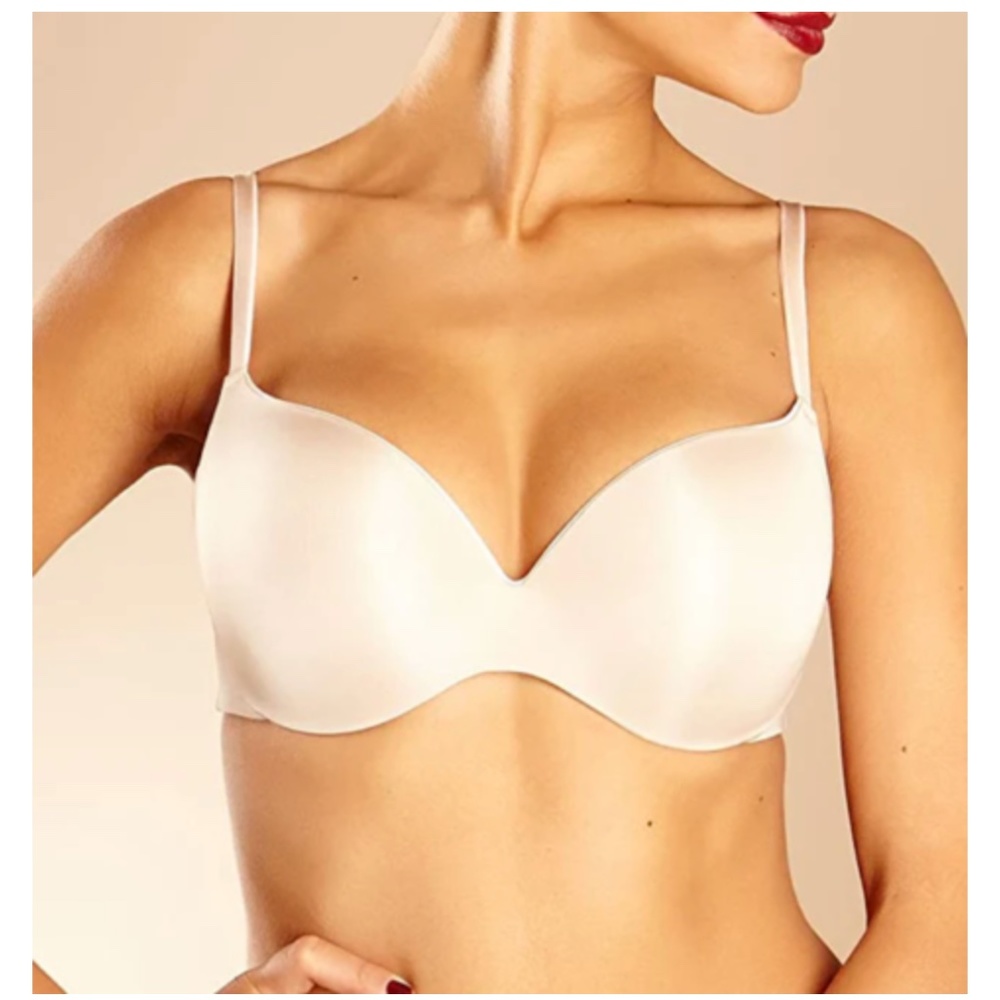 NWT $74 Chantelle Intimates‎ [ 38DD US ] Invisible Demi T-Shirt Bra Nude